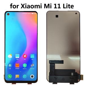 Original AMOLED Display + Touch Screen Digitizer Assembly for Xiaomi Mi 11 Lite