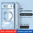 Magnetic Transparent Electroplating Silicone Case for Google Pixel 7A