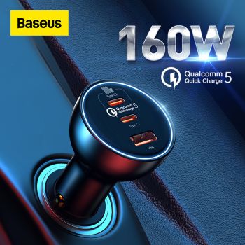 Baseus 160W Car Quick Charger