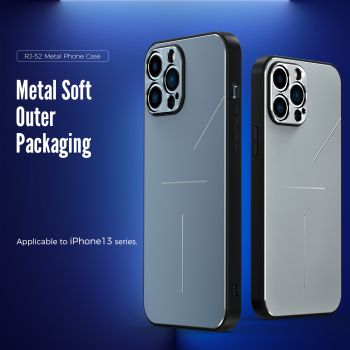 R-JUST Metal + TPU Protective Case for iPhone 11 / 12 / 13 Series