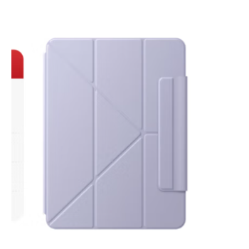 OPPO Pad 5 smart case is suitable for OPPO Pad 5 tablet PC case purple.