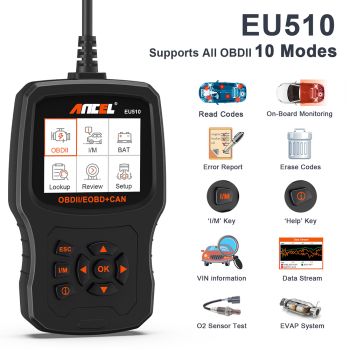 Ancel EU510 Engine Code Reader 