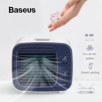 Baseus USB Cooling Fan Mini Air Conditioner Cooler Portable Fan Air Humidifier