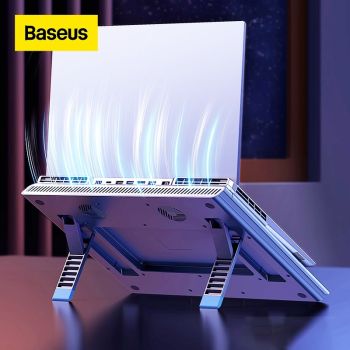 Baseus ThermoCool Heat-Dissipating Laptop Stand with 2 Fans