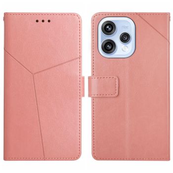OPPO Reno15 Flip Leather Phone Case | Y-Shaped Pattern Wallet Cover with Card Slots, Kickstand & Full Body Protection