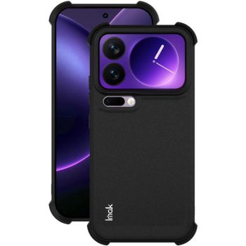For Xiaomi 17 Pro imak Shockproof Airbag TPU Phone Case(Matte Black)