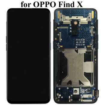 LCD Display + Touch Screen Digitizer Assembly with Frame for OPPO Find X