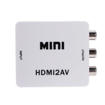 HDMI to AV Video Converter Surports HD 1080P RCA Output