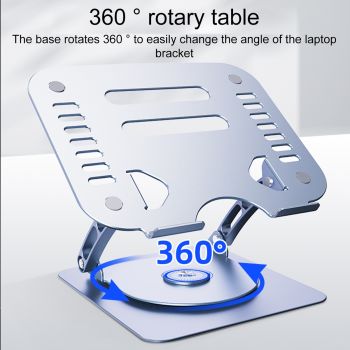 R-JUST HZ08-1 Rotating Two Holes Lifting Laptop Stand