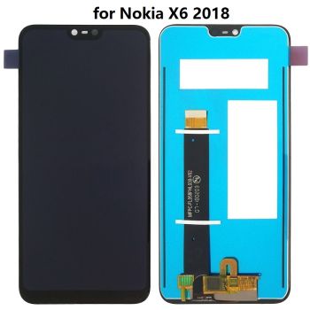 Nokia X6 2018 LCD Display + Touch Screen Digitizer Assembly