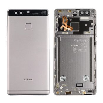 Huawei P9 Battery Back Cover with Fingerprint Flex Silver