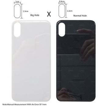 Glass Battery Back Cover Replacement for iPhone X