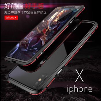 Luphie Aluminum Metal Bumper Frame for iPhone X
