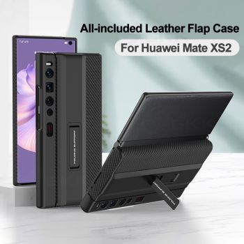 GKK Luxury Leather Flod Stand Cover Case for Huawei Mate XS 2