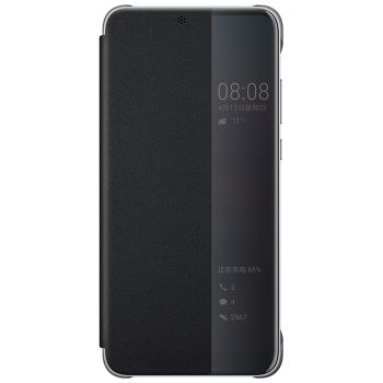 Huawei P20 Smart View Flip Cover Black