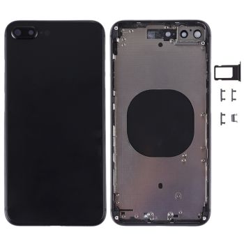 iPhone 8 Plus Back Housing Cover Black