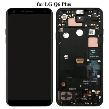 LG Q6 Plus LCD Display + Touch Screen Digitizer Assembly with Frame