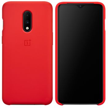 Official OnePlus 7 Silicone Protective Case Red