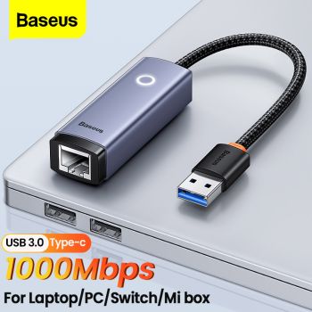 Baseus Lite Series RJ45 LAN Port Ethernet Adapter