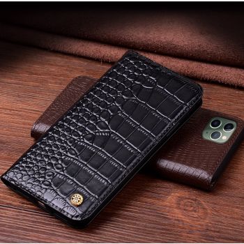 Luxury Genuine Smart Leather Flip Cover Case for iPhone 11 Series 