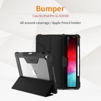 Nillkin Bumper Leather Cover Case for Apple iPad Pro 12.9 (2020)
