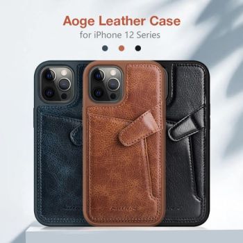 Nillkin Aoge Leather Cover Case for iPhone 12 Series