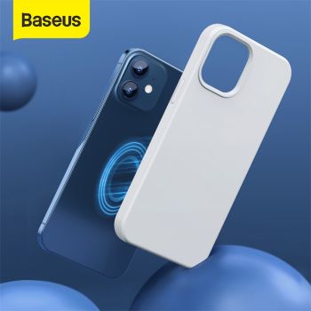 Baseus Liquid Silica Gel Magnetic Cover Case for Apple iPhone 12 Series