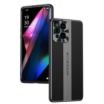 Fashion Metal TPU Soft Frame Protective Case for OPPO Find X3 Series
