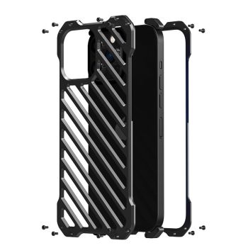 R-JUST Hollow Out Super Cool Design Protective Case for iPhone 13 Series