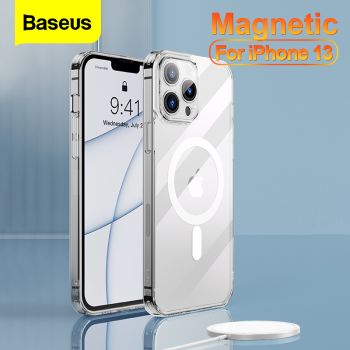 Baseus Crystal Transparent Magnetic Protective Case for iPhone 13 Series