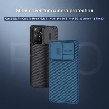 Nillkin CamShield Silky Silicone Case for Redmi Note 11 Pro
