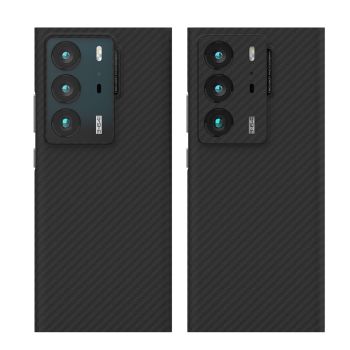 Real Pure Carbon Fiber Case for ZTE Axon 40 Ultra