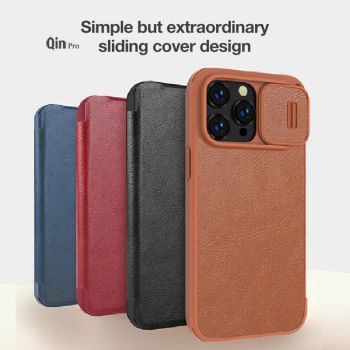 Nillkin Qin Pro Leather Case for iPhone 14 Series