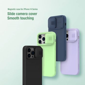 Nillkin CamShield Silky Magnetic Silicon Case for iPhone 14 Series