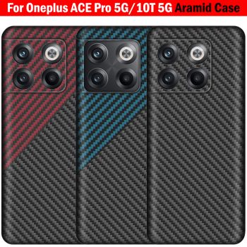 Real Carbon Fiber Aramid Case for OnePlus 10T / OnePlus Ace Pro