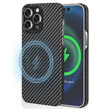 Aramid Carbon Fiber MagSafe Case for iPhone 14 Series
