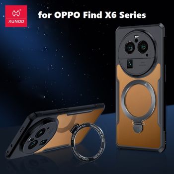 Xundd Magnetic Bumper Case for OPPO Find X6 Series