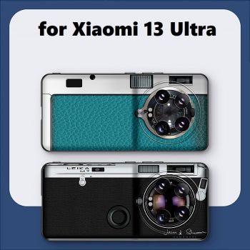 Leica Camera Style Bumper Silicone Case for Xiaomi 13 Ultra