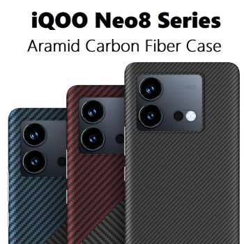 Aramid Carbon Fiber Case for iQOO Neo8 Series