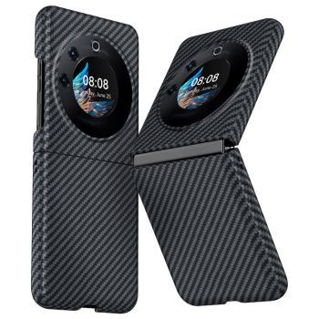 Aramid Carbon Fiber Case for Tecno Phantom V Flip