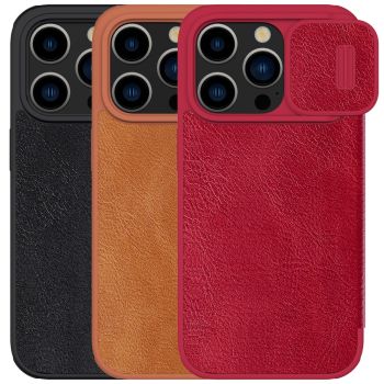 Nillkin Qin Pro Leather Case for iPhone 15 Series