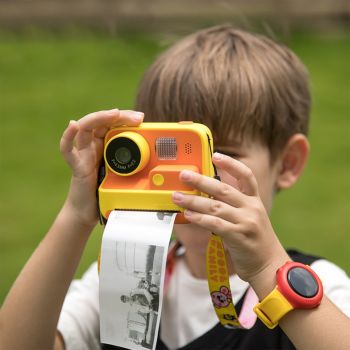 Children Instant Print Camera 4800W Pixel 2-Inch Screen Dual Lens Photography Camera