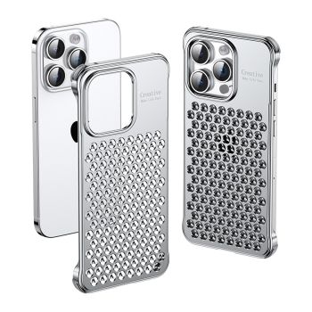 Metal Heat Dissipation Phone Case for iPhone 15 Series