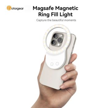 Fotorgear Magnetic Phone Fill Light for iPhone Xiaomi 14 Ultra