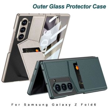 GKK Luxury Leather Fold Card Package Case for Samsung Galaxy Z Fold6