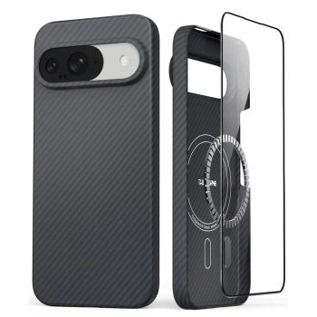 600D Aramid Carbon Fiber Magnetic Case for Google Pixel 9