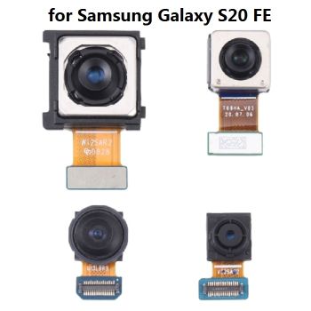Original Camera Set (Telephoto + Wide + Main Camera + Front Camera) for Samsung Galaxy S20 FE 5G