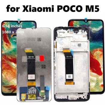 LCD Display + Touch Screen Digitizer Assembly for Xiaomi POCO M5
