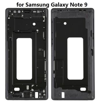 Front Housing LCD Frame Bezel for Samsung Galaxy Note 9 Black