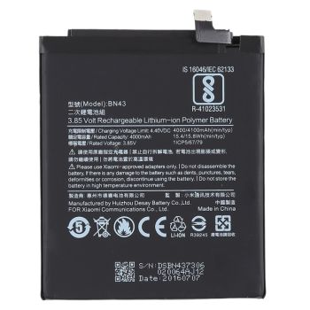 4000mAh Li-Polymer Battery BN43 for Xiaomi Redmi Note 4X